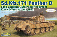 Panther D Sd.Kfz.171 52nd Battalion, 39th Panzer Regiment - Kursk Offensive, July 1943 - Image 1