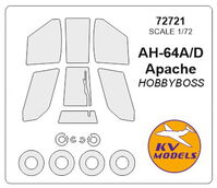 AH-64A/D Apache (HOBBY BOSS) + wheels masks