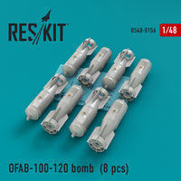 OFAB-100-120 bomb (8 pcs) Su-7, Su-17, Su-24, Su-25, Su-27, Su-30, Su-34, MiG-21, MiG-27, Yak-38, Jak-130 - Image 1