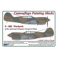 Curtiss P -40 K Warhawk - Camouflage Painting Masks - Image 1