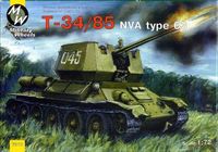 Soviet T-34/85 NVA Type 63