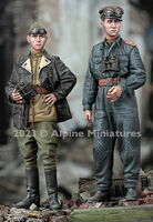 WW2 Soviet Tank Officer Set (2 figures)