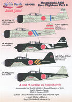 ​​​​​​Mitsubishi A6M Zero - Part 2 (13schemes)