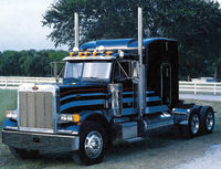 American truck Peterbilt 378 Long Hauler