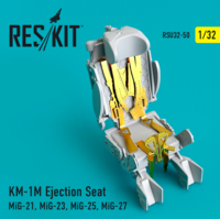 KM-1M ejection seat MiG-21, MiG-23, MiG-25, MiG-27