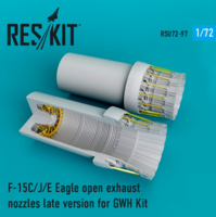 F-15C/J/E Eagle open exhaust nozzles  late version for  GWH Kit - Image 1