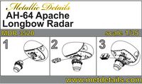Boeing AH-64 Apache Longbow Radar (designed to be used with Academy kits) - Image 1