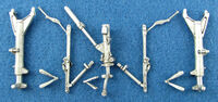 Eurofighter EF-2000 Typhoon - Landing Gear (designed to be used with Revell kits)