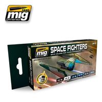 A.MIG 7131 SPACE FIGHTERS SCI-FI COLORS Set
