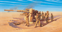 8.8 CM FLAK 37 AA GUN W/SERVANTS - Image 1