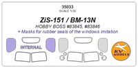 ZiS-151 / BM-13N (Hobby Boss) - (Double sided)