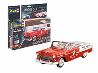 55 Chevy Indy Pace Car Model Set