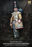 Quatre Bras - 28th Regiment of Foot Drummer 1815 - Image 1