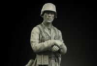 Waffen-SS MG-42 gunner