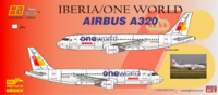 Iberia A320 One World*