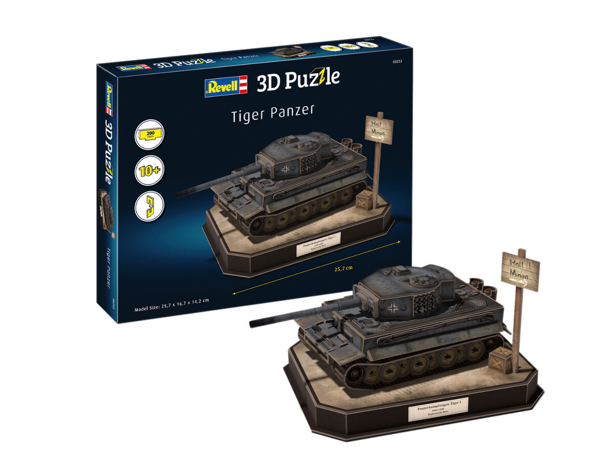 3D Puzzle German Tank Tiger I