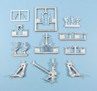 Boeing F/A-18 E/F Super Hornet and EA-18 G Growler - Landing Gear (for Meng Model kits)