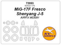 MiG-17F Fresco / Shenyang J-5 (AIRFIX) + wheels masks