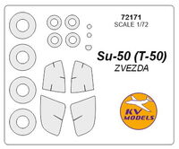 Su-50 (T-50) (ZVEZDA) + wheels masks - Image 1