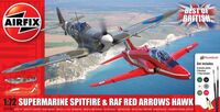 Supermarine Spitfire & RAF Red Arrows Hawk - Gift Set