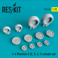 F-4 Phantom II C, D, E, F wheels set - Image 1