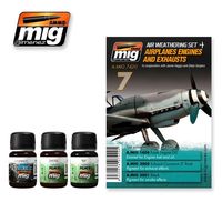 A.MIG 7420 Airplanes Engines and Exhausts - In cooperation with Jamie Haggo and Diejo Quijano Set