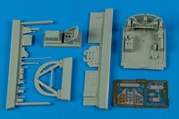 N1K1 Shiden cockpit set Hasegawa - Image 1