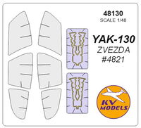 Yak-130 (ZVEZDA) + wheels masks