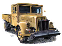 Opel Blitz gas generator - Image 1