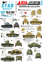 Axis & East European Tank mix # 1. Bulgarian light tanks and AFVs. - Image 1