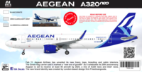 AEGEAN A320 NEO 2020 - Image 1