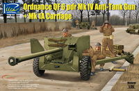 British  Ordnance QF 6 pdr Mk IV Anti-Tank Gun and Mk 1a Carriage