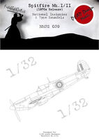 Spitfire Mk.I/II (1970s Release) - National Insignias A Type Roundels (Hasegawa) - Image 1