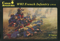 WWI French Infantry ( 1914 )