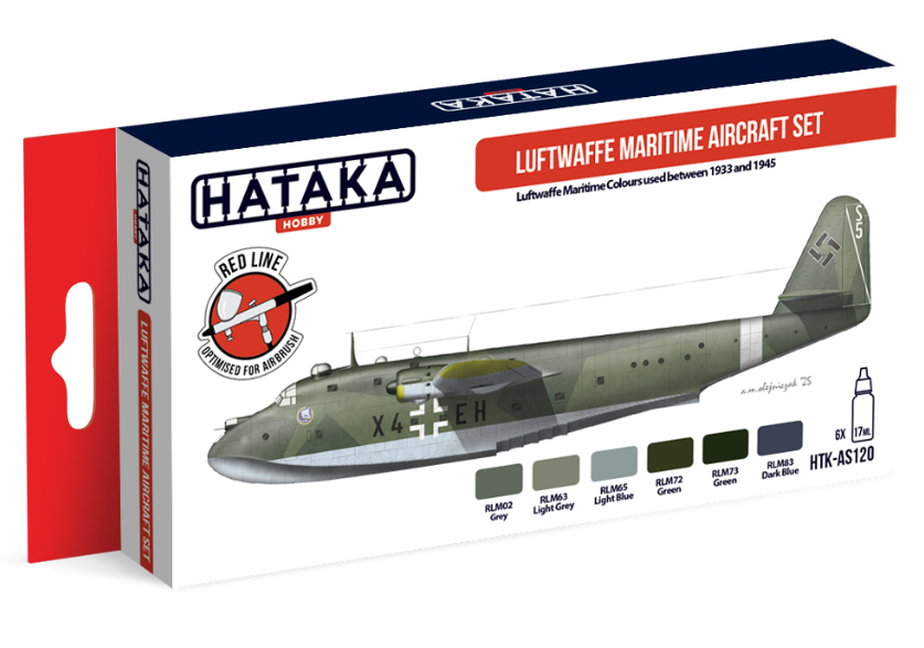 Luftwaffe Maritime Aircraft Paint Set