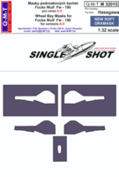 Focke-Wulf Fw-190A-5 wheel bay paint masks