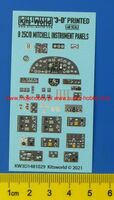 North American B-25C/D Mitchell 3D Full colour Instrument (for Academy, Accurate Minitures, Italeri and Revell kits)