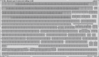 Bismarck part 8 - structural railings  1/200 TRUMPETER - Image 1