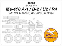 Me-410 A-1 / B-2 / U2 / R4 (MENG #LS-001, #LS-003, #LS004) + wheels masks