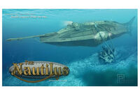 The Nautilus - submarine from the Jules Verne novel 20,000 Leagues Under The Sea